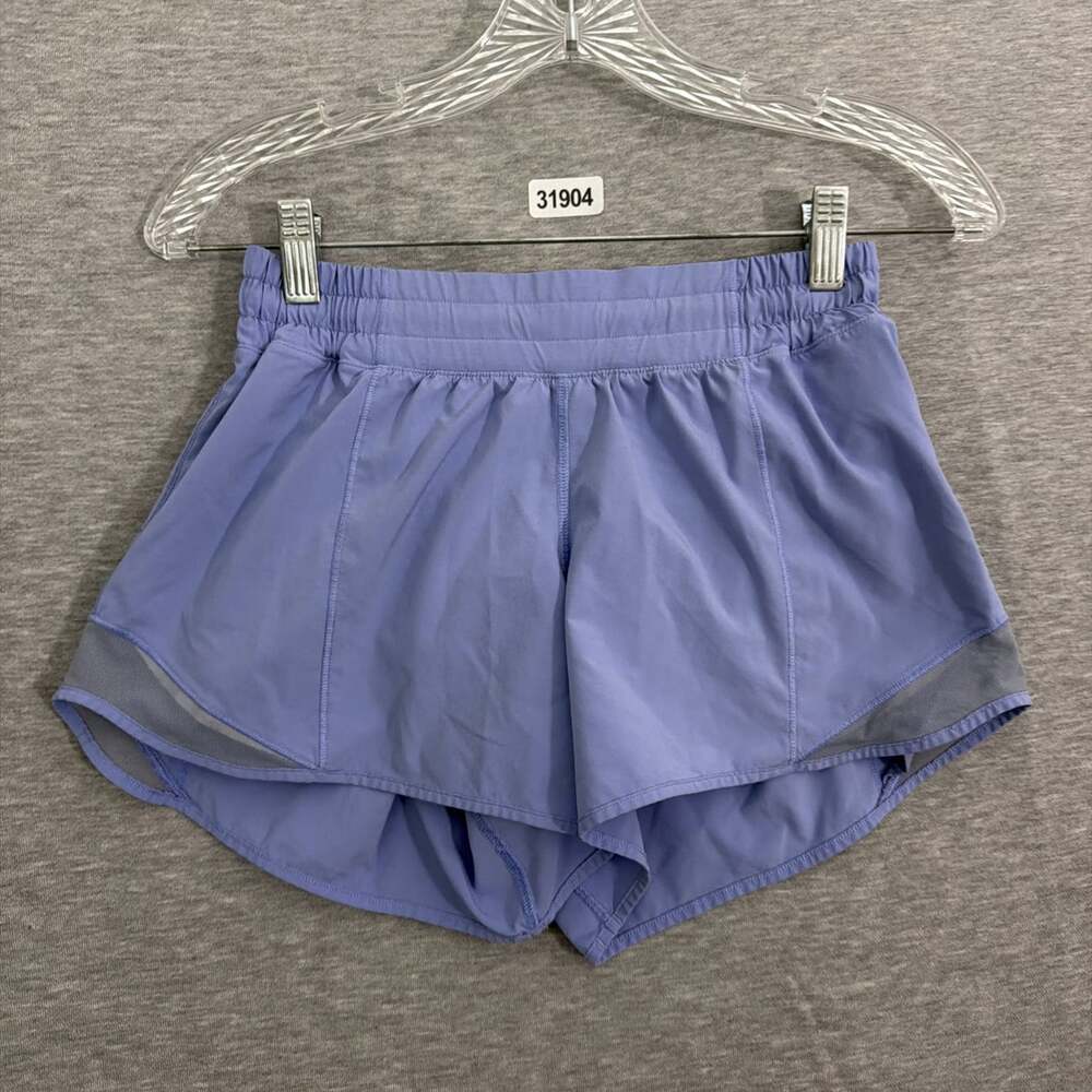 Lululemon Women’s Size 6 Purple Hotty Hot High Rise 4" Inseam Shorts